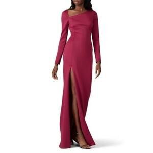 Black‎ Halo Eve Akasha Gown in Raspberry Size 6